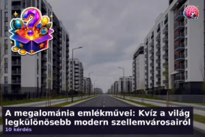 A megalománia emlékművei: Kvíz a világ legkülönösebb modern szellemvárosairól