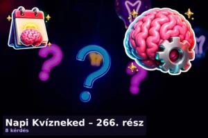 Napi Kvízneked – 266. rész