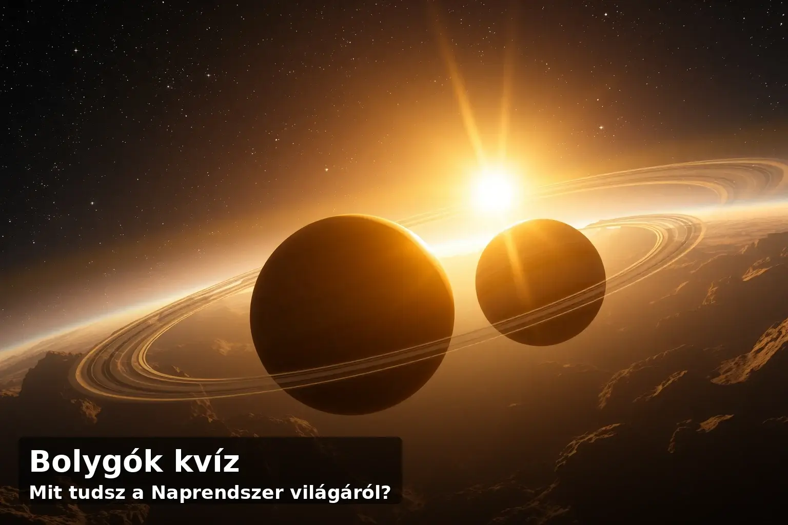 Naprendszer bolygók kvíz
