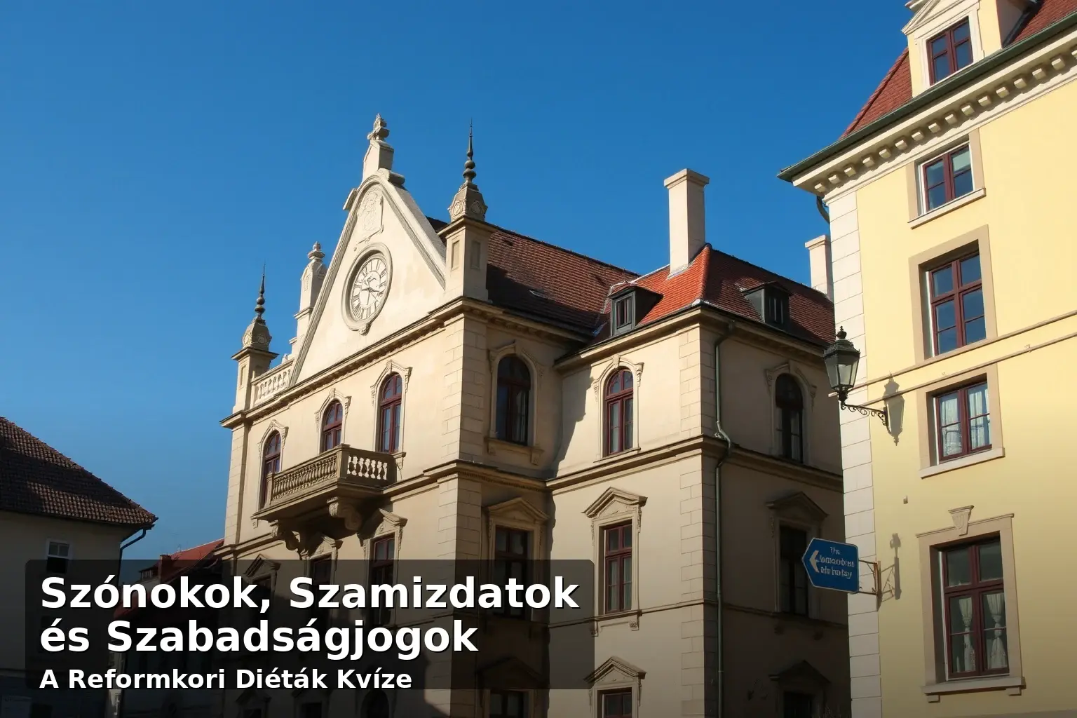 Pozsonyi országgyűlés épülete reformkor kvízhez