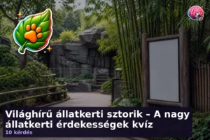 Világhírű állatkerti sztorik – A nagy állatkerti érdekességek kvíz
