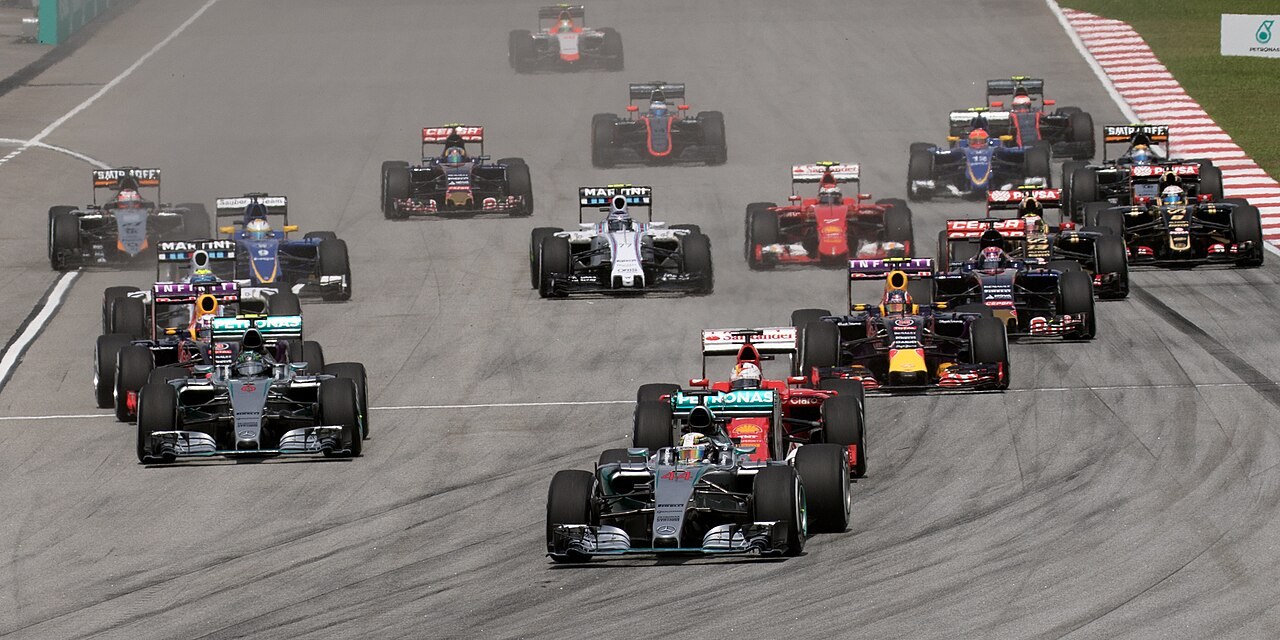 Formula 1 race car