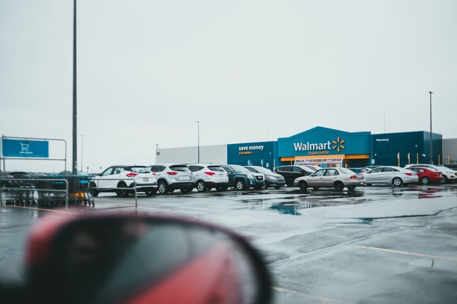 Walmart store in Rogers, Arkansas