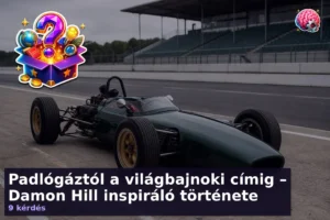 Padlógáztól a világbajnoki címig – Damon Hill inspiráló története