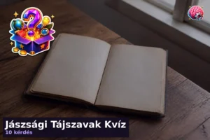 Jászsági Tájszavak Kvíz