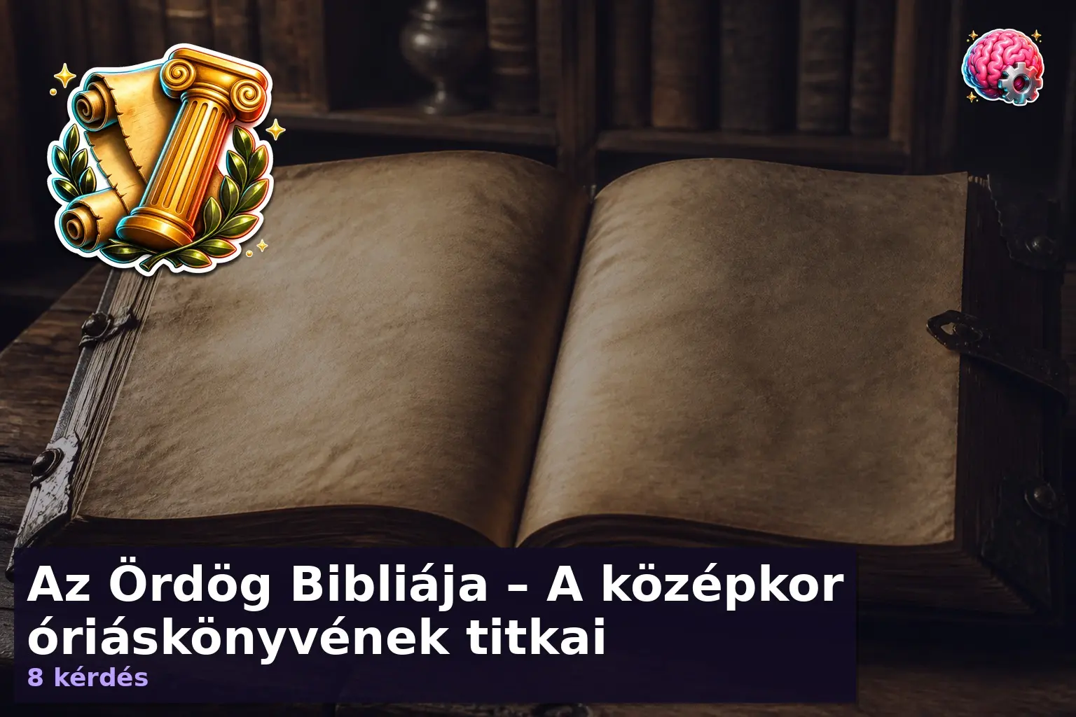 Ördög Bibliája kvíz témájú középkori kódex