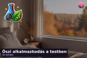 Őszi alkalmazkodás a testben
