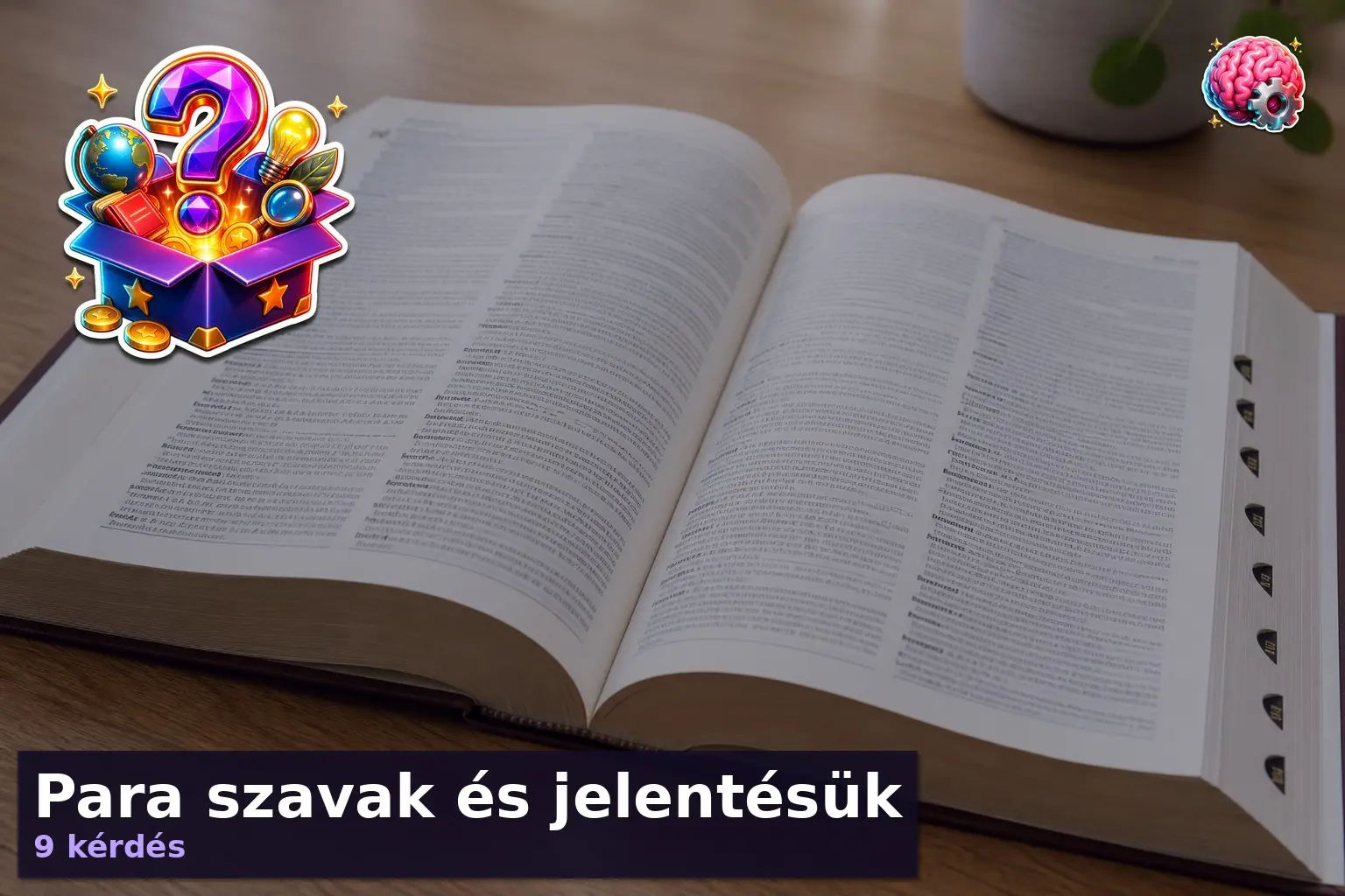 Para szavak és jelentésük 1 para szavak kviz 1787628719461