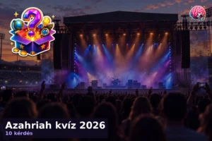 Azahriah kvíz 2026 14 Azahriah kvíz 2026