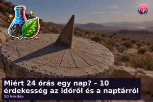 Miért 24 órás egy nap? – 10 érdekesség az időről és a naptárról 2 Miért 24 órás egy nap? – 10 érdekesség az időről és a naptárról