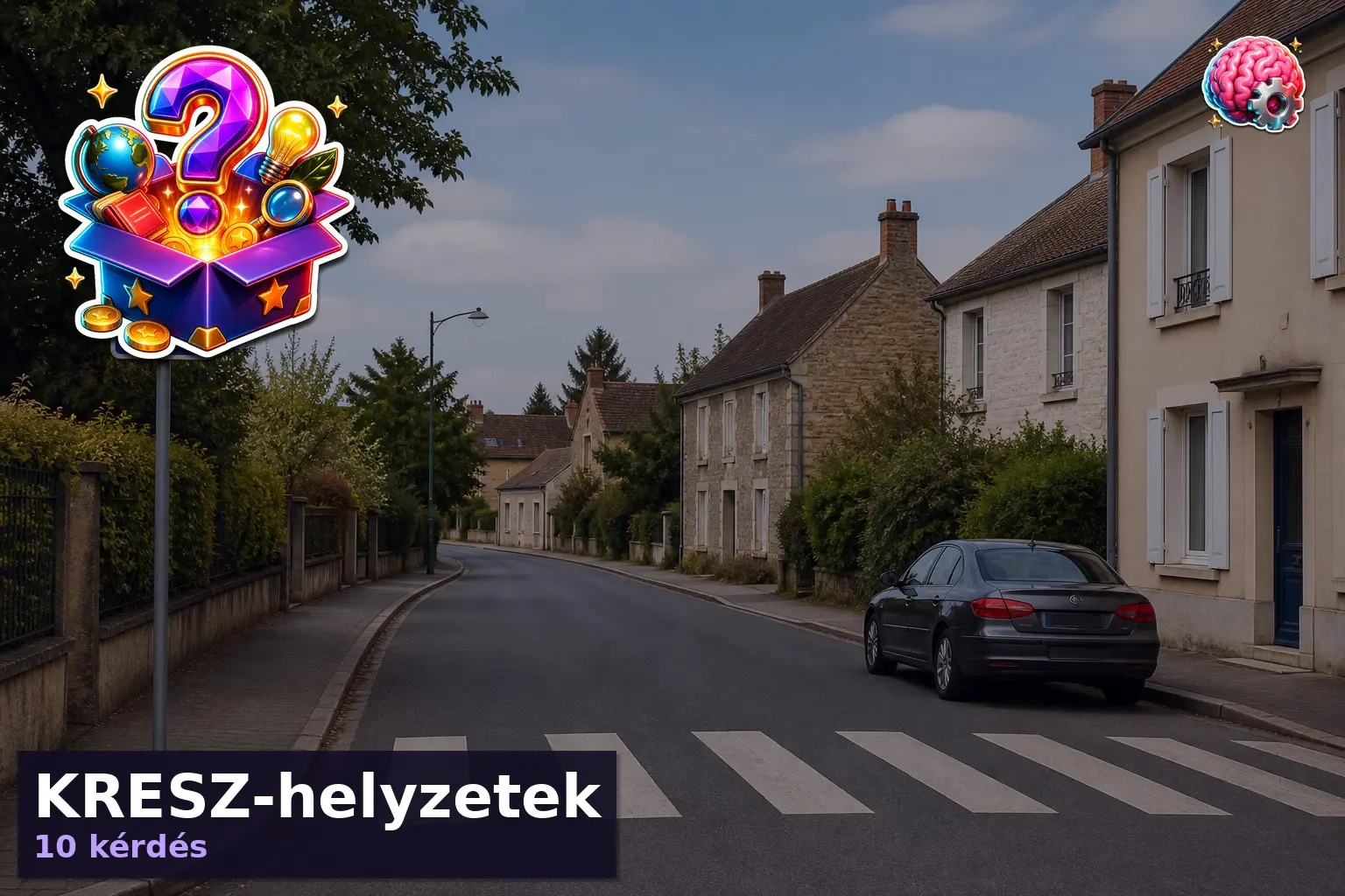 KRESZ-helyzetek 1 kresz kviz