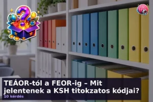 TEÁOR-tól a FEOR-ig – Mit jelentenek a KSH titokzatos kódjai?