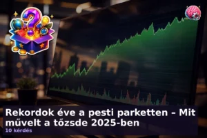 Rekordok éve a pesti parketten – Mit művelt a tőzsde 2025-ben 23 Rekordok éve a pesti parketten – Mit művelt a tőzsde 2025-ben