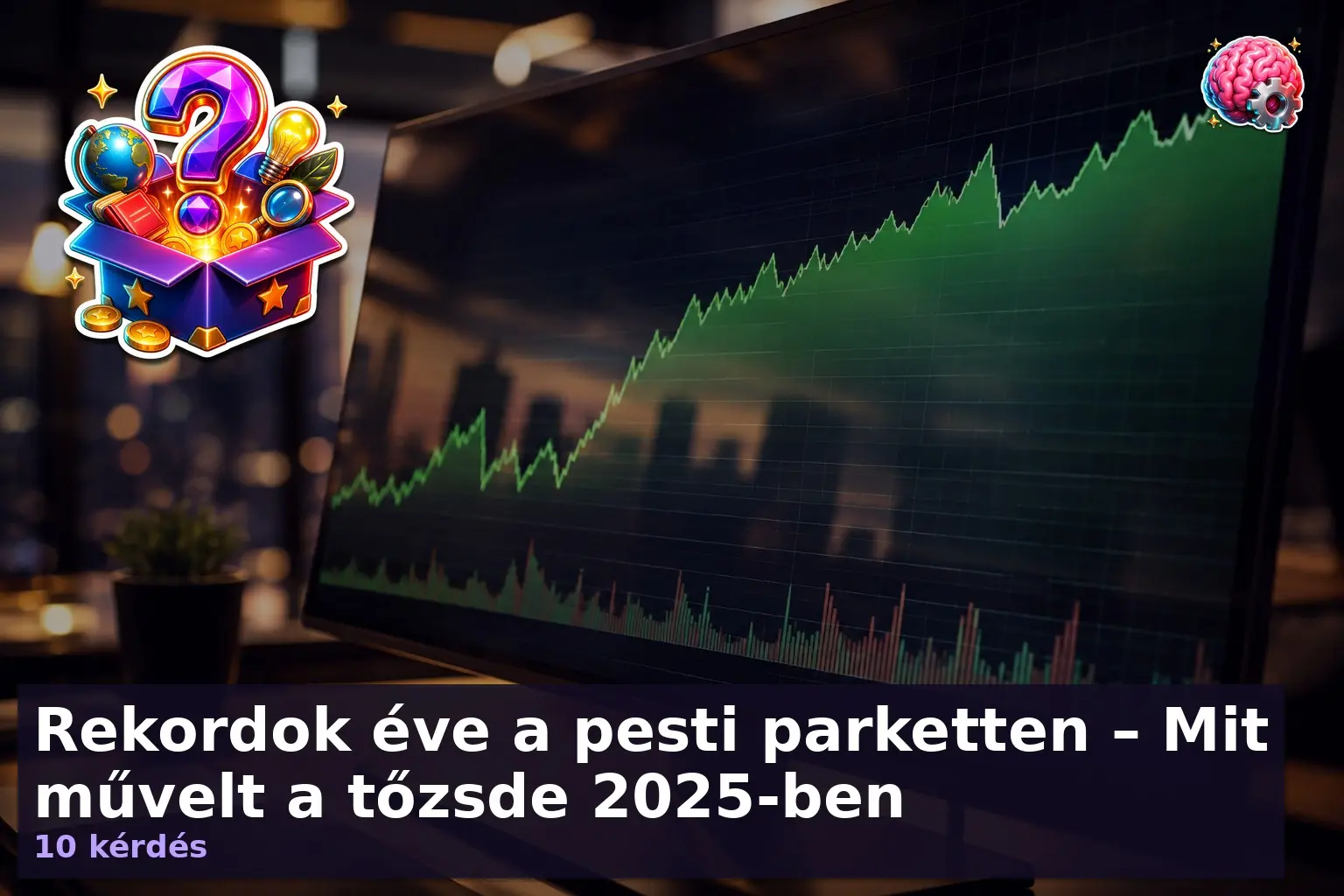 Rekordok éve a pesti parketten – Mit művelt a tőzsde 2025-ben 1 magyar tozsde kviz