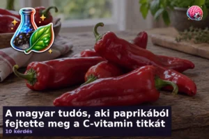 A magyar tudós, aki paprikából fejtette meg a C-vitamin titkát 19 A magyar tudós, aki paprikából fejtette meg a C-vitamin titkát