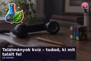 Találmányok kvíz – tudod, ki mit talált fel 24 Találmányok kvíz – tudod, ki mit talált fel