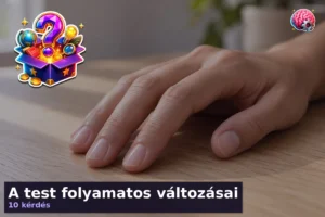 A test folyamatos változásai 5 A test folyamatos változásai