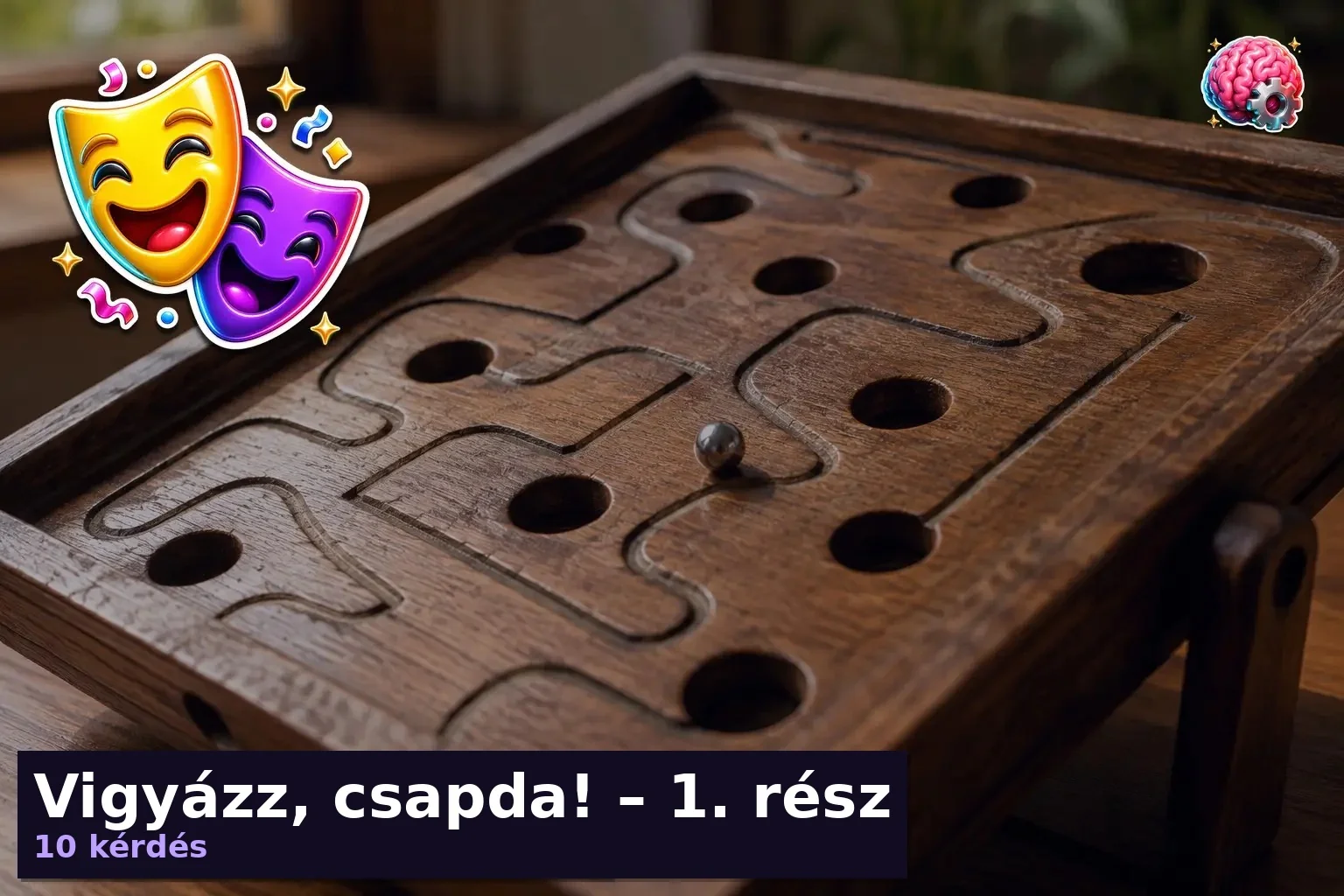 Vigyázz, csapda! – 1. rész kvíz borítókép