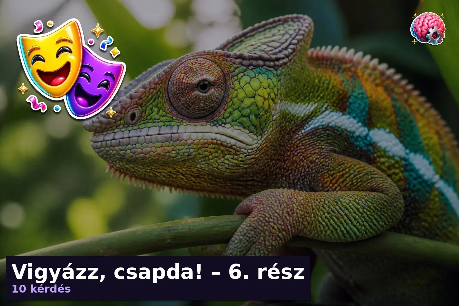 Vigyázz, csapda! – 6. rész kvíz borítókép