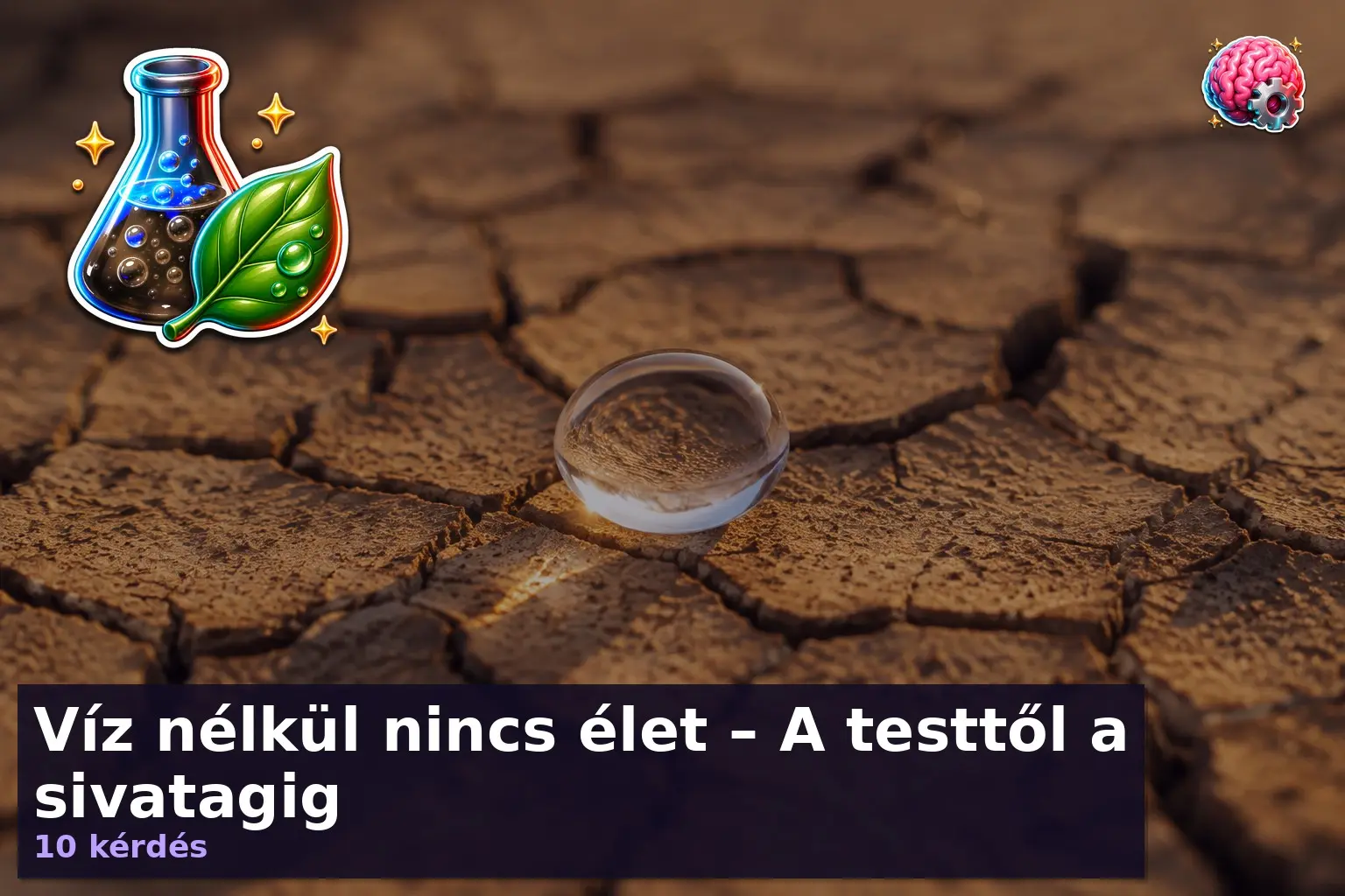 Víz nélkül nincs élet – A testtől a sivatagig 1 viz kviz