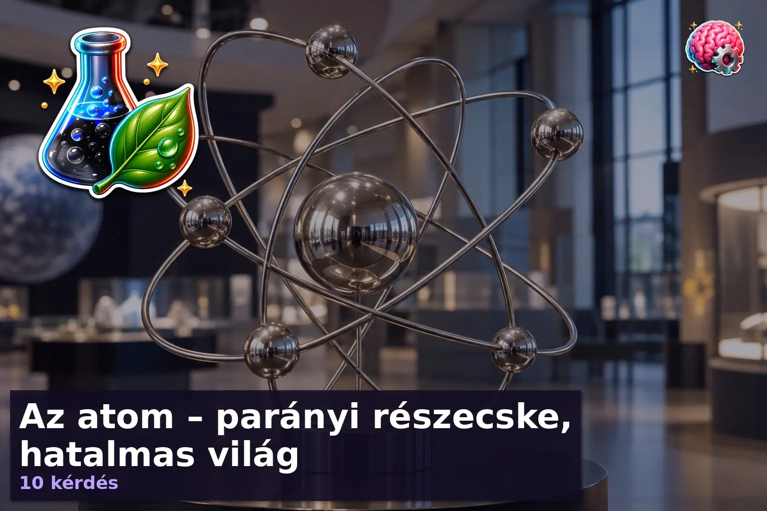 Az atom – parányi részecske, hatalmas világ 1 atom kviz 1791460645826