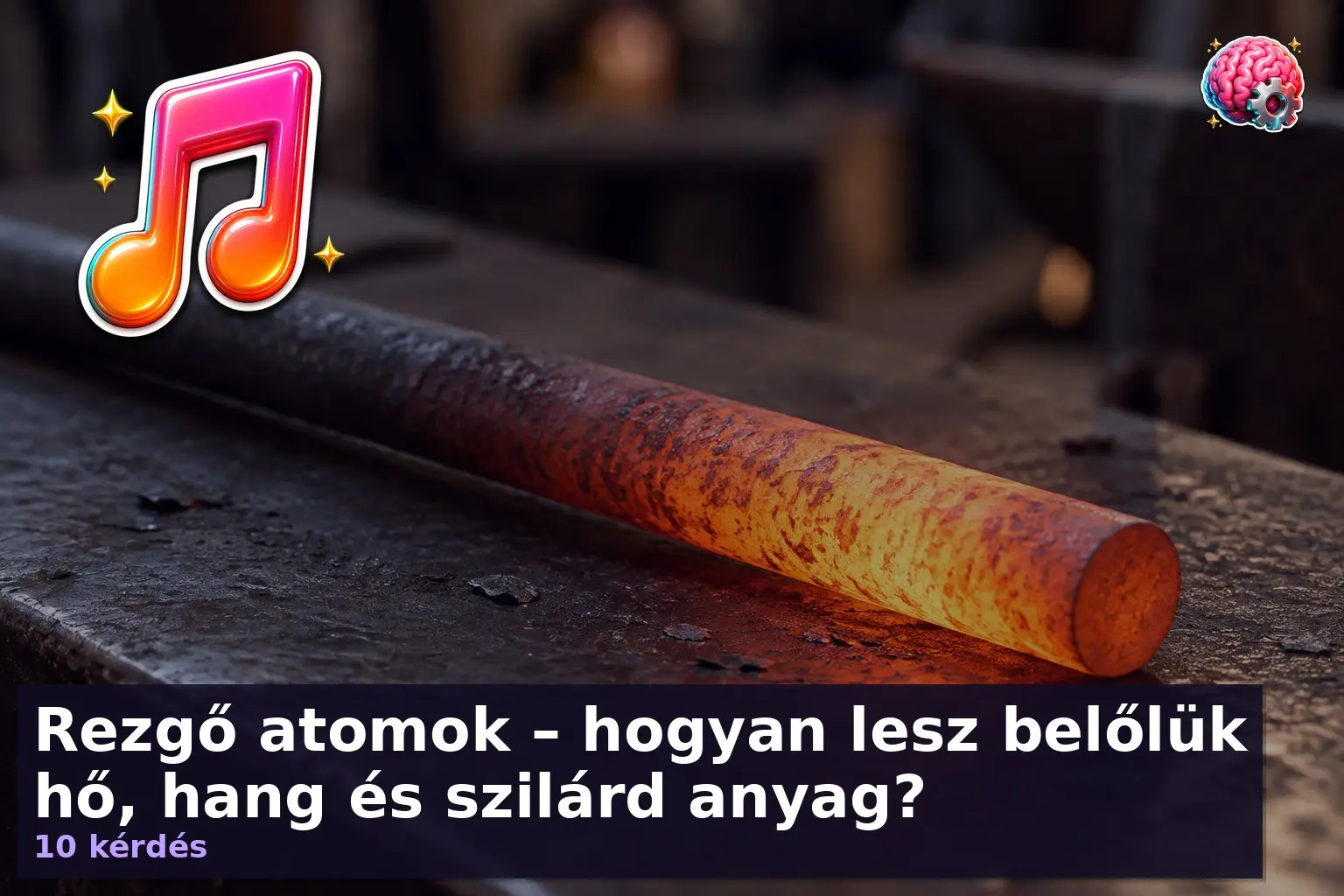 Rezgő atomok – hogyan lesz belőlük hő, hang és szilárd anyag? 1 atomok rezgese kviz 1791891418820