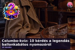 Columbo-kvíz: 10 kérdés a legendás ballonkabátos nyomozóról