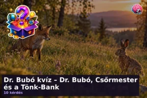 Dr. Bubó kvíz – Dr. Bubó, Csőrmester és a Tönk-Bank
