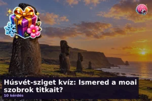 Húsvét-sziget kvíz: Ismered a moai szobrok titkait? 13 Húsvét-sziget kvíz: Ismered a moai szobrok titkait?