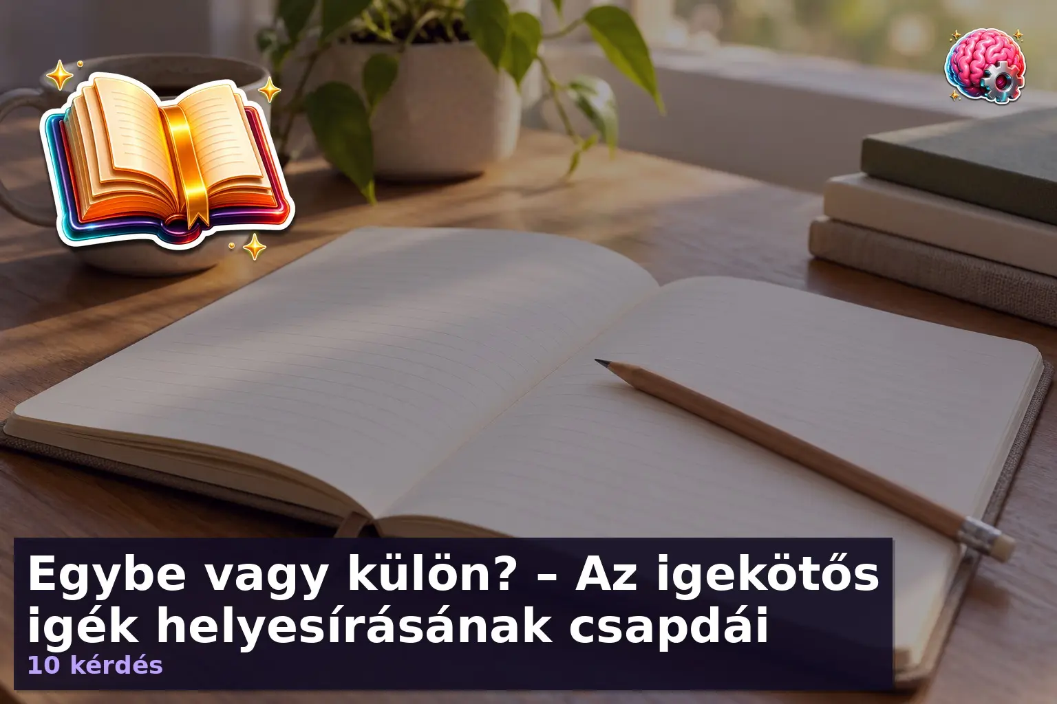 Egybe vagy külön? – Az igekötős igék helyesírásának csapdái 1 igekotos igek kviz 1792239760090