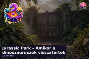 Jurassic Park – Amikor a dinoszauruszok visszatértek 10 Jurassic Park – Amikor a dinoszauruszok visszatértek