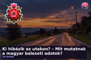 Ki hibázik az utakon? – Mit mutatnak a magyar baleseti adatok?