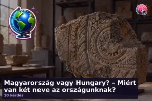 Magyarország vagy Hungary? – Miért van két neve az országunknak? 17 Magyarország vagy Hungary? – Miért van két neve az országunknak?