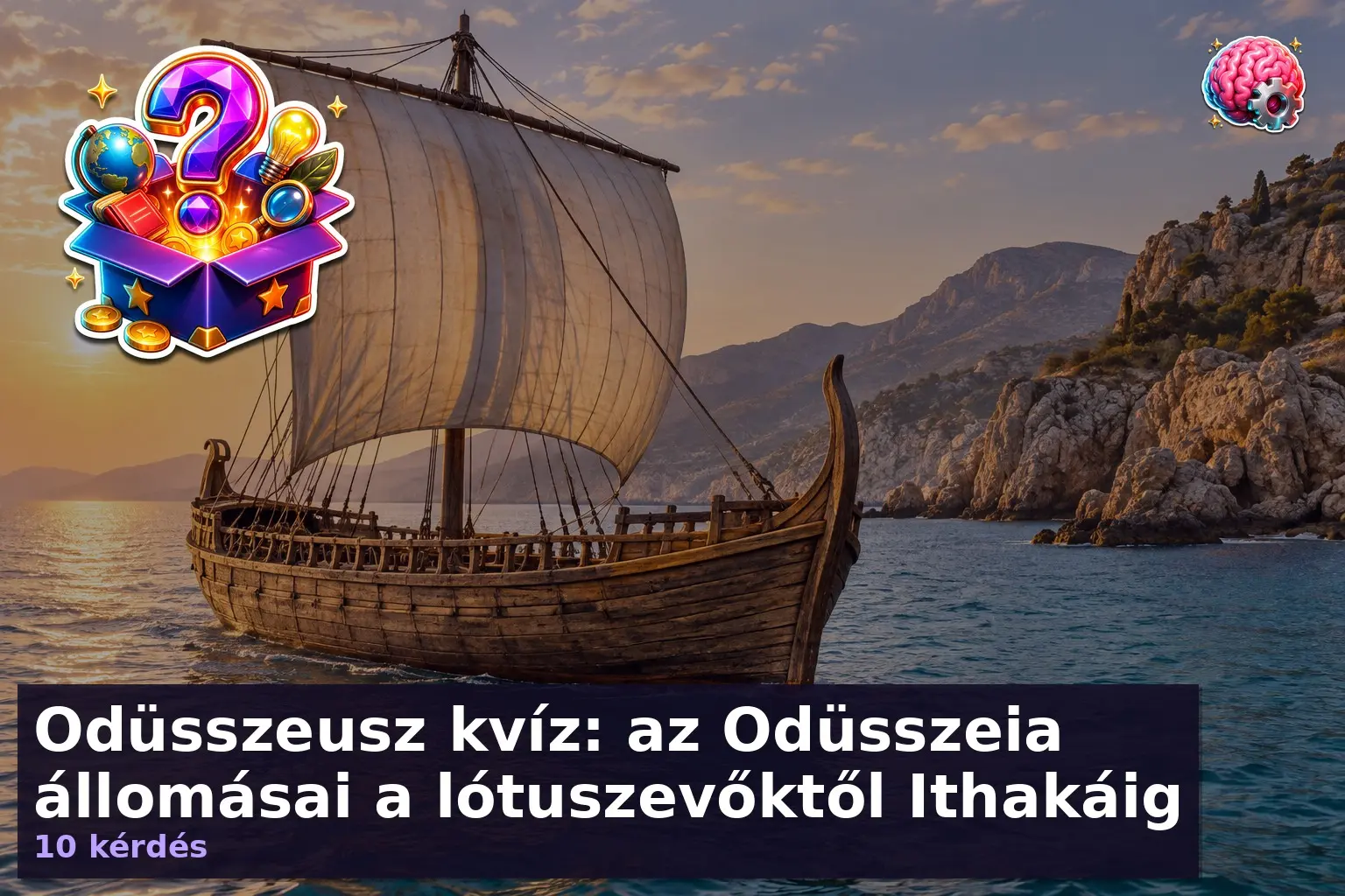 Odüsszeusz kvíz: az Odüsszeia állomásai a lótuszevőktől Ithakáig 1 odusszeusz kviz 1791288455970