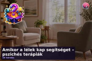 Amikor a lélek kap segítséget – pszichés terápiák