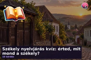 Székely nyelvjárás kvíz: érted, mit mond a székely?