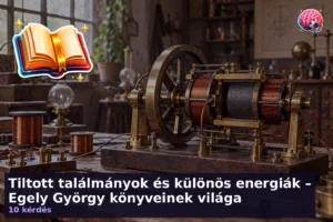 Tiltott találmányok és különös energiák – Egely György könyveinek világa